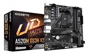 MOTHERBOARD GIGABYTE (AM4) A520M DS3H V2