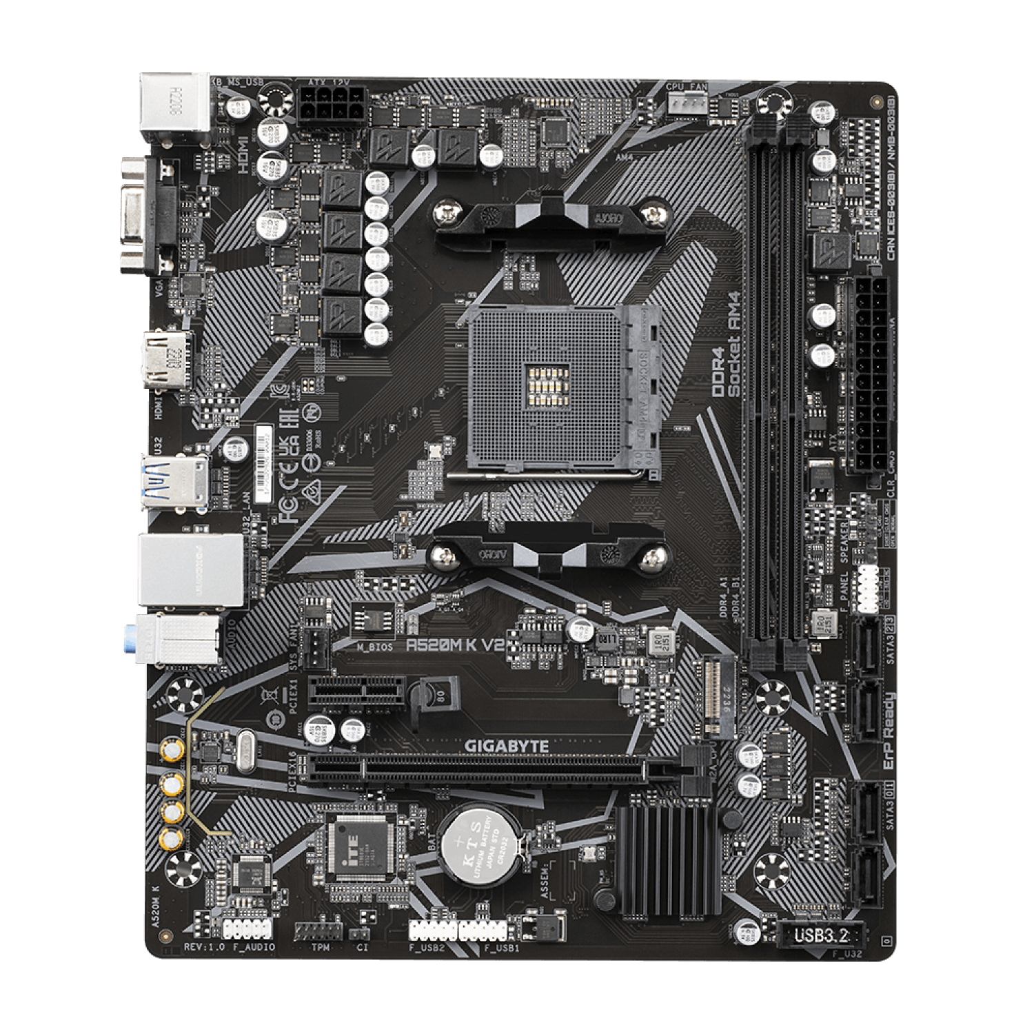 motherboard_gigabyte_am4_a520m_k_v2 - Imagen completa 3