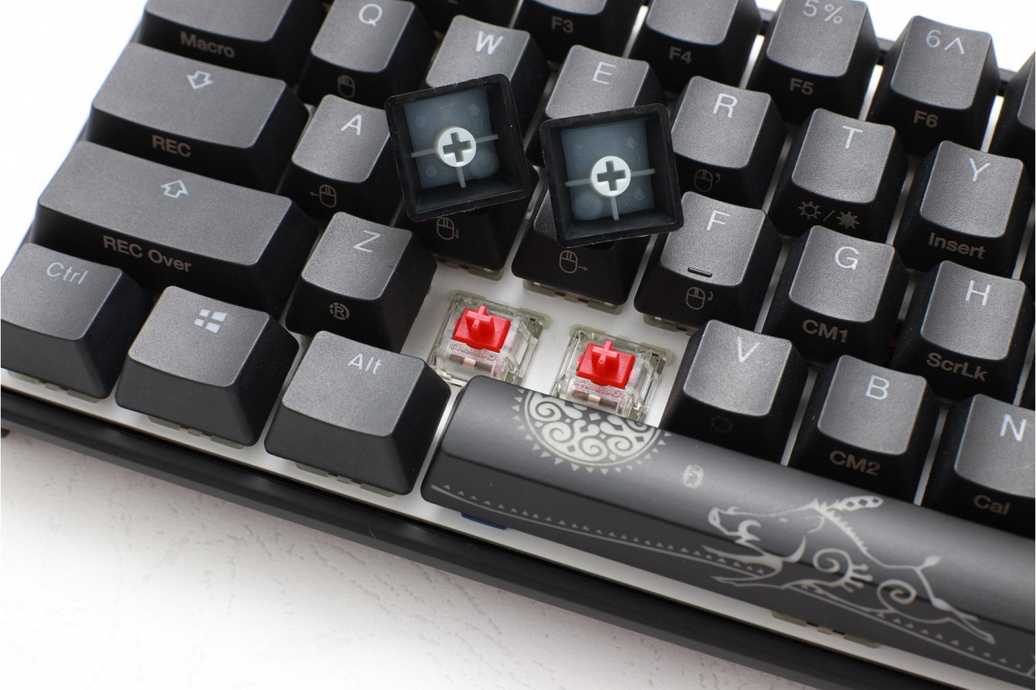 teclado_gamer_ducky_mecha_mini_v2_rgb_kailh_box_brown_switch_mecanico_iso_sp - Imagen completa 12
