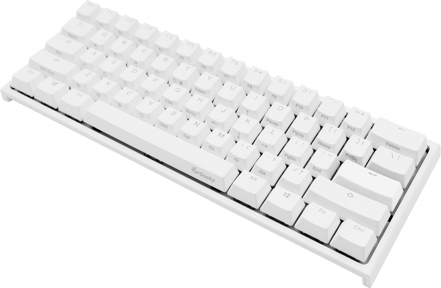 teclado_gamer_ducky_one_2_mini_pure_white_rgb_cherry_brown_rgb_double_shot_pbt_mecanico - Imagen completa 17