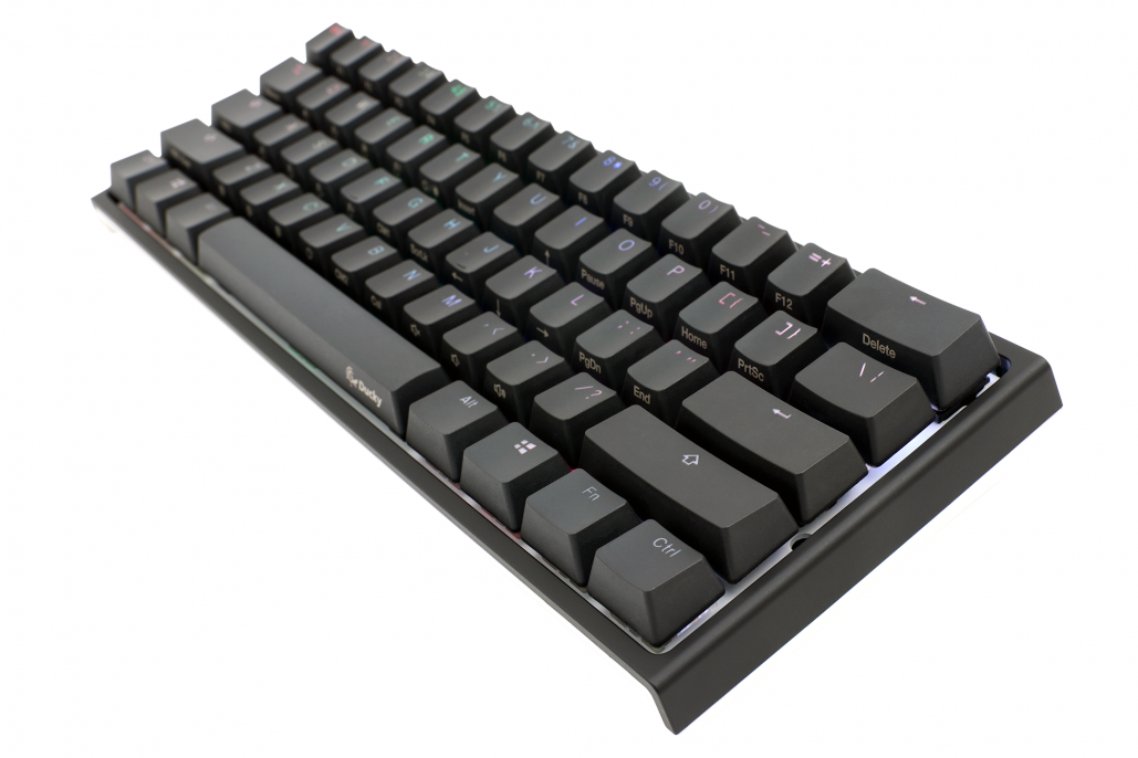 teclado_gamer_ducky_one_2_mini_rgb_cherry_mx_brown_double_shot_pbt_mecanico - Imagen 7