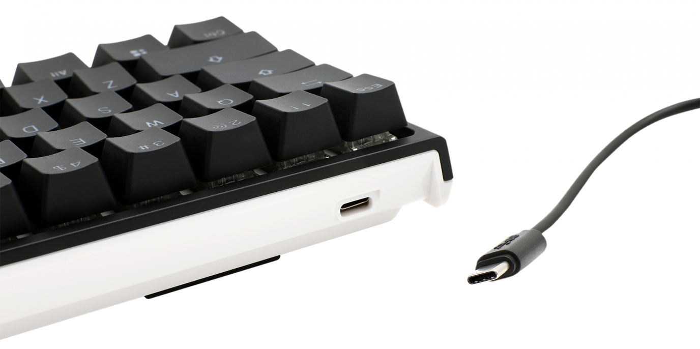 teclado_gamer_ducky_one_2_mini_rgb_cherry_mx_brown_double_shot_pbt_mecanico - Imagen 12