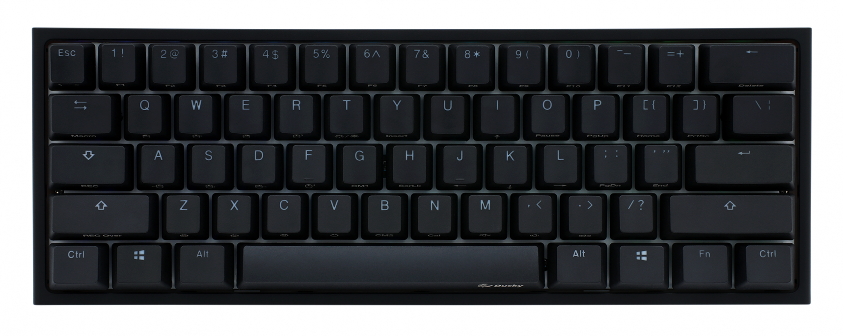 teclado_gamer_ducky_one_2_mini_rgb_cherry_mx_brown_double_shot_pbt_mecanico - Imagen 10