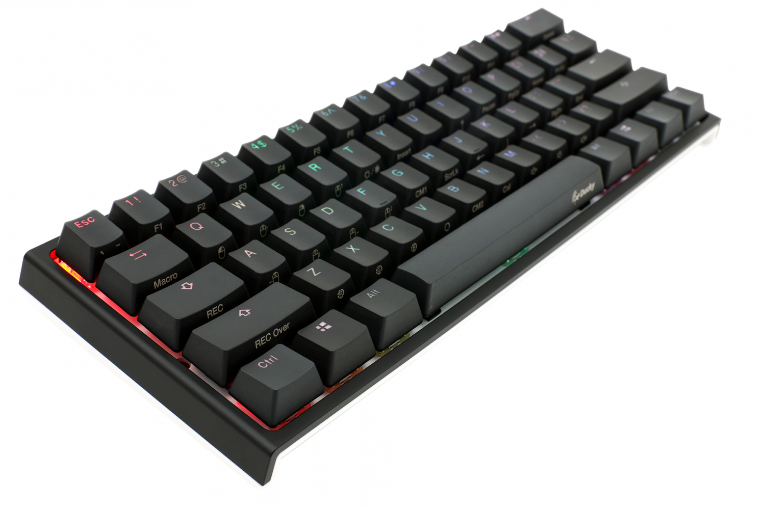 teclado_gamer_ducky_one_2_mini_rgb_cherry_mx_brown_double_shot_pbt_mecanico - Imagen completa 5