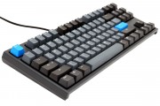 teclado_mecanico_ducky_one_2_tkl_skyline_teclas_gris_oscuro_interruptor_marron_ingles_pbt_doble_disparo_sin_costuras_estuche_gris_sin_led - Miniatura 2