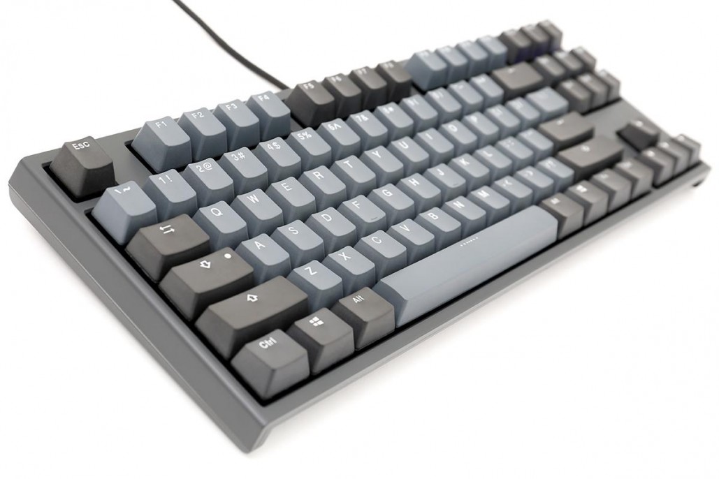 teclado_mecanico_ducky_one_2_tkl_skyline_teclas_gris_oscuro_interruptor_rojo_ingles_pbt_doble_disparo_sin_costuras_estuche_gris_sin_led - Imagen 9