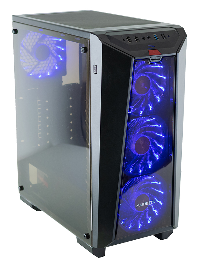 GABINETE GAMER AUREOX NEREID ARX 320G - LIBRE OPCIÓN